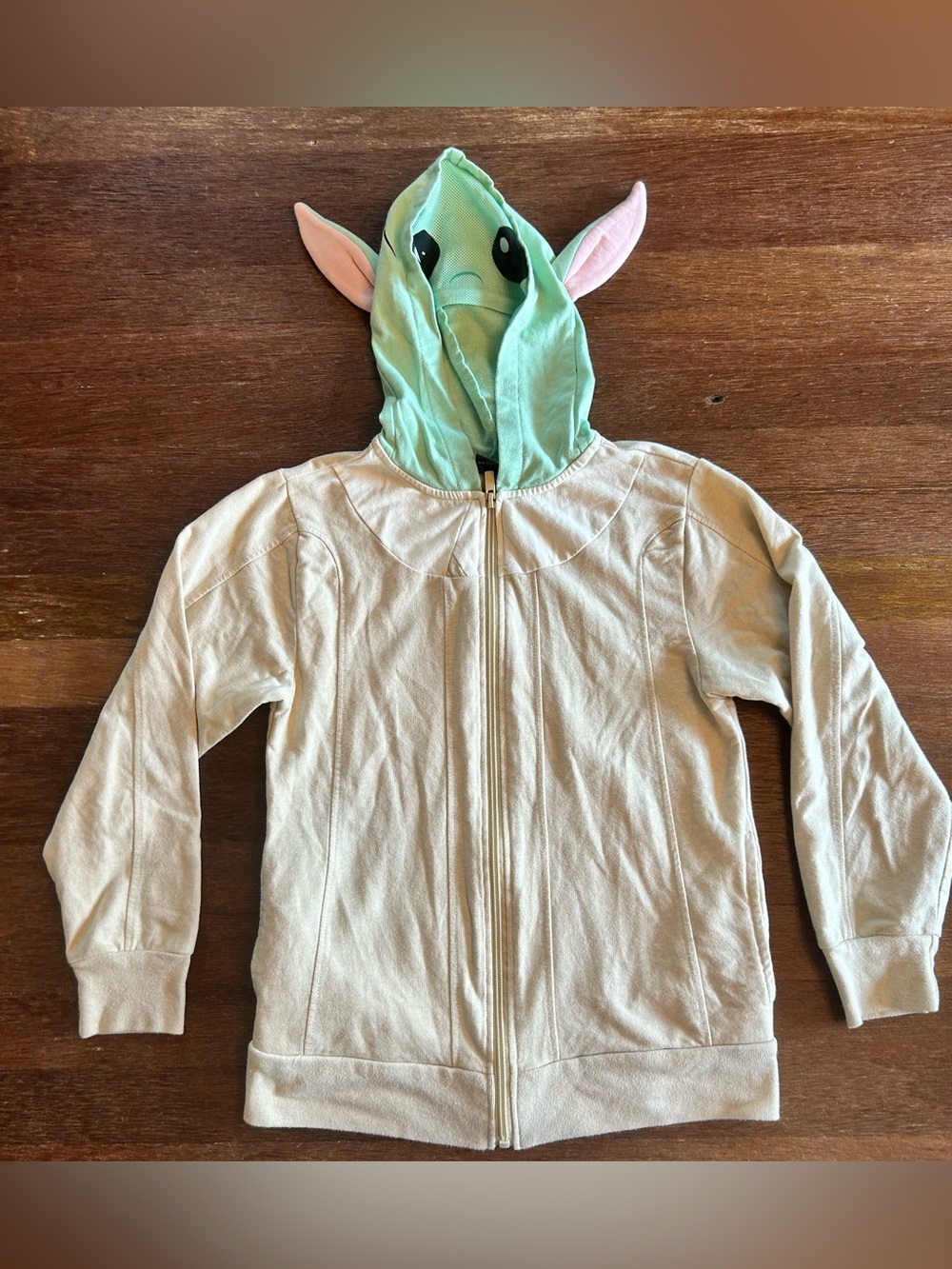 Star Wars Character Ear Hooded Zip Jacket Medium